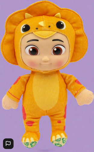 CoComelon Super Soft Dino Cece Plush
