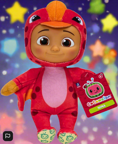CoComelon Super Soft Dino Nina Plush