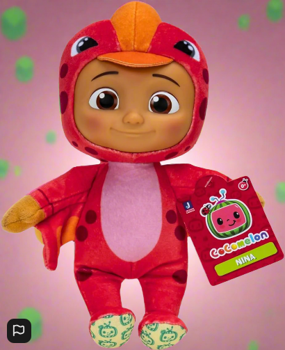 CoComelon Super Soft Dino Nina Plush