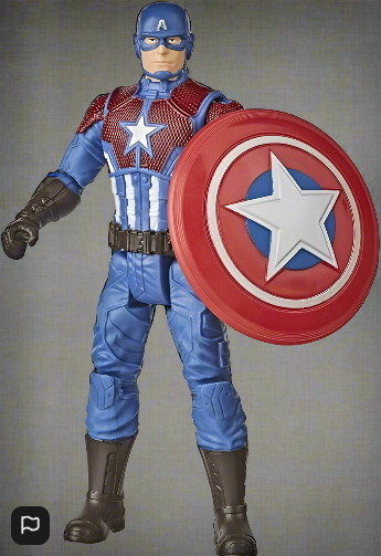 Marvel Avengers Gamerverse 6-inch Captain America Action Figure Shining Justice