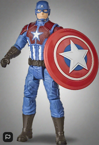 Marvel Avengers Gamerverse 6-inch Captain America Action Figure Shining Justice