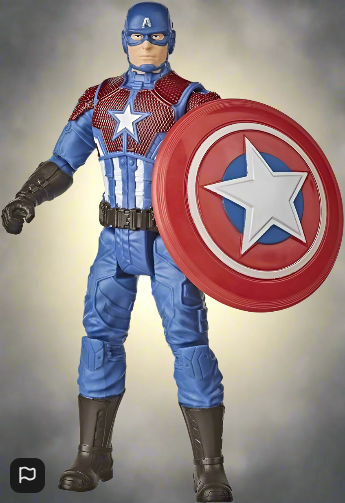 Marvel Avengers Gamerverse 6-inch Captain America Action Figure Shining Justice
