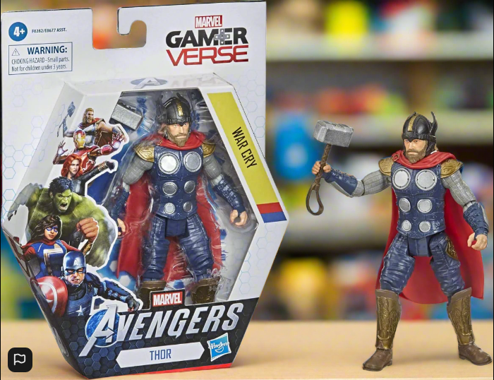 Marvel Avengers Gamerverse 6-inch Thor War Cry Action Figure