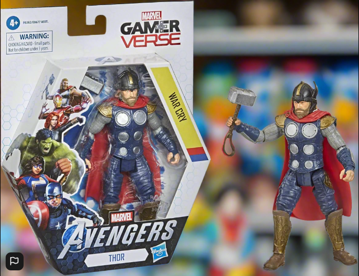 Marvel Avengers Gamerverse 6-inch Thor War Cry Action Figure