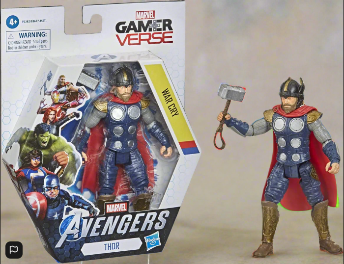 Marvel Avengers Gamerverse 6-inch Thor War Cry Action Figure