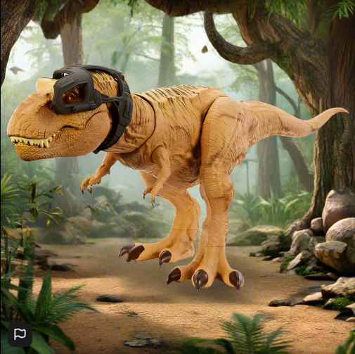 Jurassic World Hunt N' Chomp Tyrannosaurus Rex Dinosaur Toy Figure with Sound