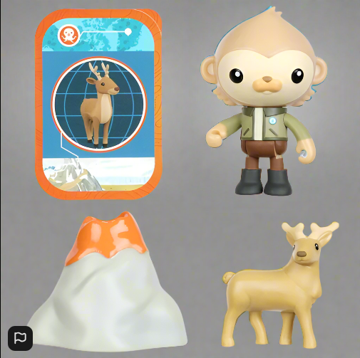 Dobrodružný balíček Octonauts Above &amp; Beyond Deluxe Toy Figure Paani