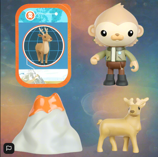 Dobrodružný balíček Octonauts Above &amp; Beyond Deluxe Toy Figure Paani