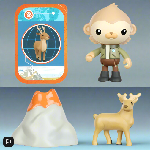 Dobrodružný balíček Octonauts Above &amp; Beyond Deluxe Toy Figure Paani