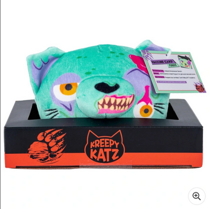 Kreepy Katz Litter Tray 10cm Fungus Plush