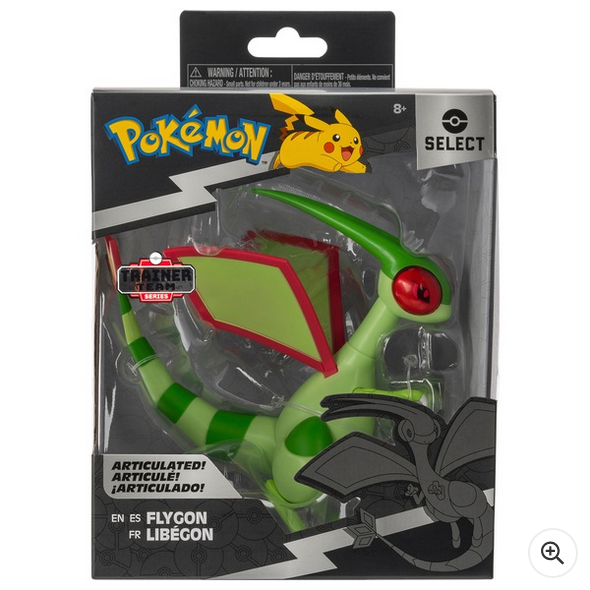 Pokémon Select Action Figure Trainer Team Flygon 15cm