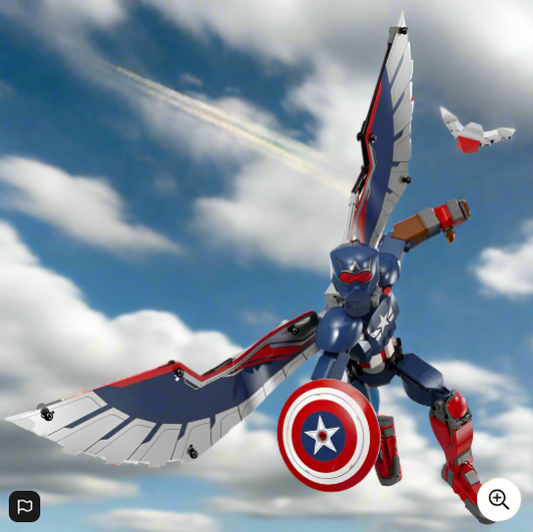 LEGO Marvel 76296 New Captain America Construction Figure Set