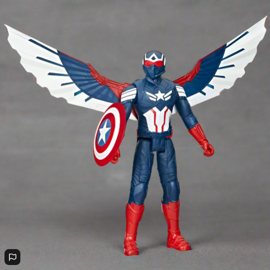 Marvel Avengers Captain America: Brave New World Titan Hero Deluxe Action Figure