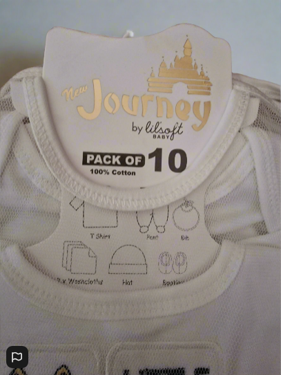 100% Cotton Baby Gift Set – 10 Essential Items for Newborns