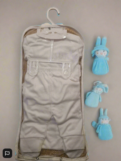 Welcome to the World, Little Prince’ – 10-Piece Baby Gift Set (Silver  Lettering, 100% Cotton)