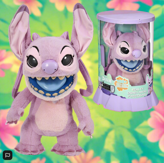 Disney Stitch Angel Real FX Puppet Interactive Toy