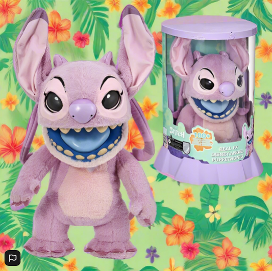 Disney Stitch Angel Real FX Puppet Interactive Toy