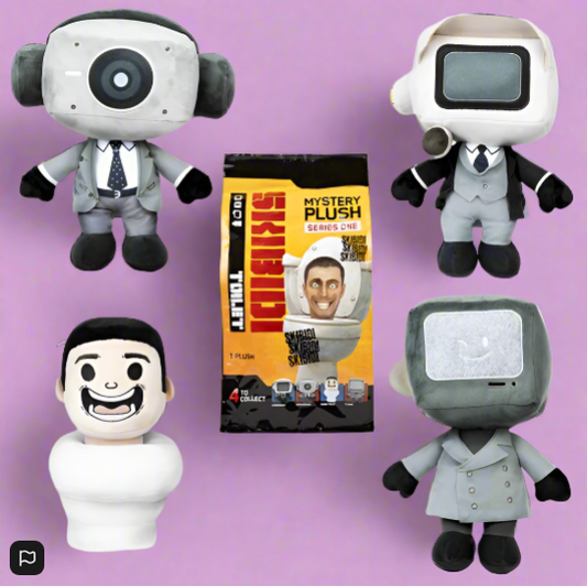 Skibidi Toilet Mystery Plush 28cm 1 Plush Supplied