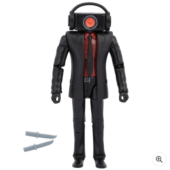 Skibidi Toilet Action Figure Deluxe Dark Speakerman 15cm