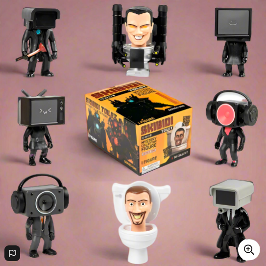 Skibidi Toilet Figure Mystery Collector 15cm 1 Toilet Figure Supplied