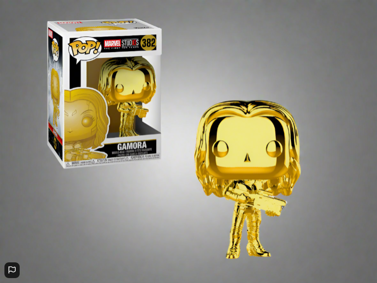 Funko Pop GAMORA IN CHROME NO 382 Guardian of the Galaxy Marvel Avengers Action Figure