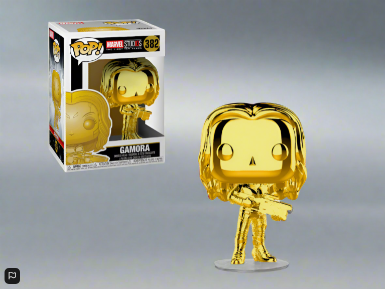 Funko Pop GAMORA IN CHROME NO 382 Guardian of the Galaxy Marvel Avengers Action Figure