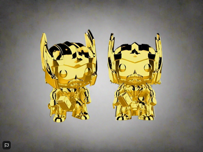 Funko Pop THOR In CHROME NO 381 Marvel  Avengers Action Figure