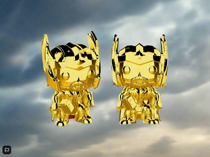 Funko Pop THOR In CHROME NO 381 Marvel  Avengers Action Figure