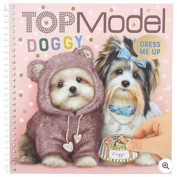 TOPModel Sticker Book Doggy Dress Me Up