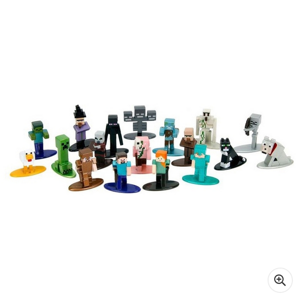 Minecraft Diecast Nano Figures 18 Pack