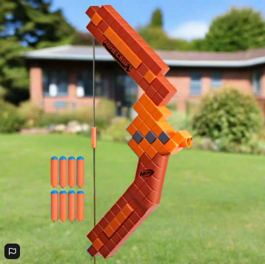 NERF Minecraft Bow