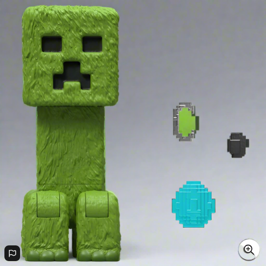 Minecraft Movie Action Figure Creeper