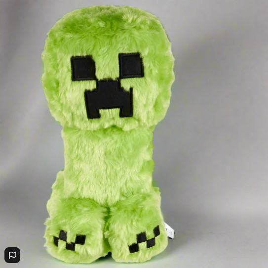 Minecraft Movie Plush Creeper 20cm