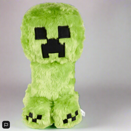 Minecraft Movie Plush Creeper 20cm