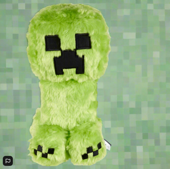 Minecraft Movie Plush Creeper 20cm