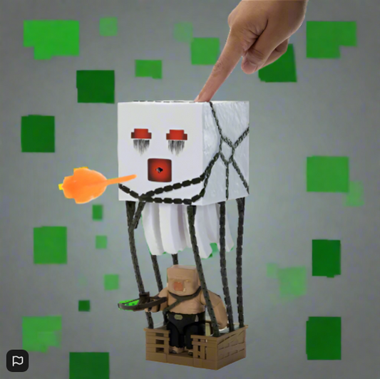 Minecraft Movie Playset Blast Attack Ghast