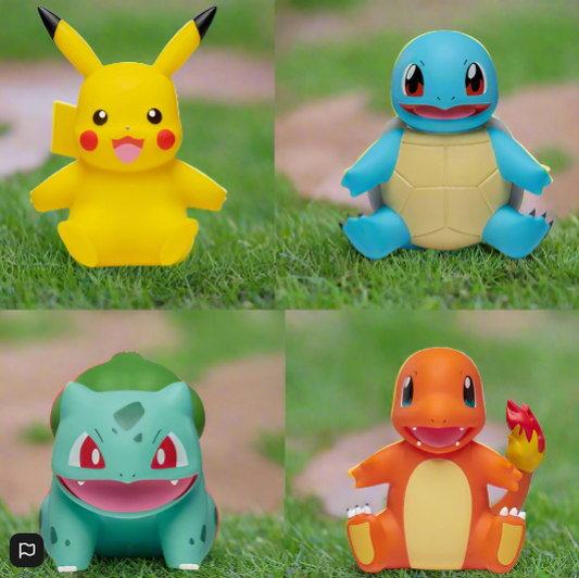 Pokémon Select Action Figures Kanto Region 4 Pack