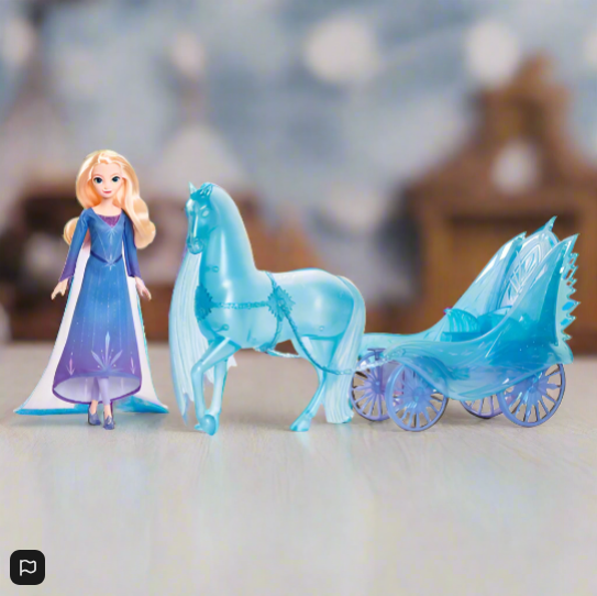 Disney Frozen Elsa Doll and Nokk Adventure Carriage