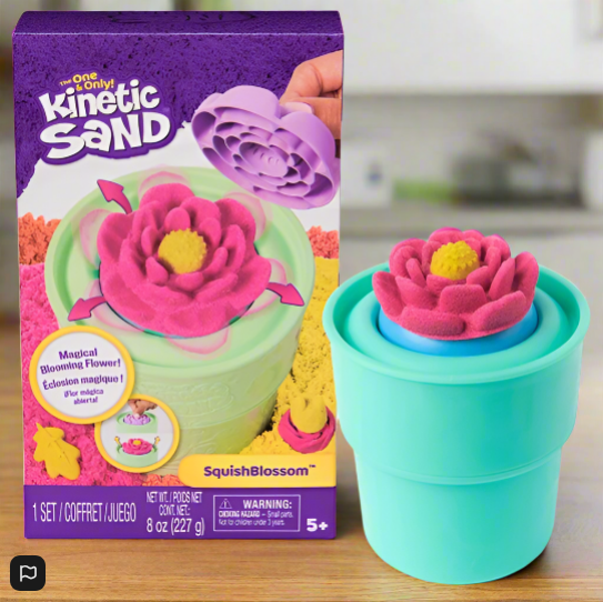 Kinetic Sand Squish Blossom