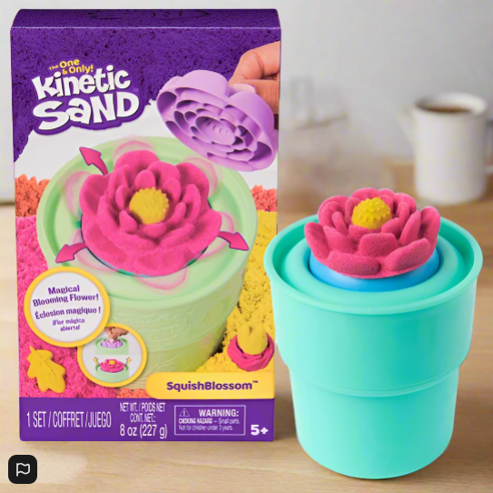 Kinetic Sand Squish Blossom