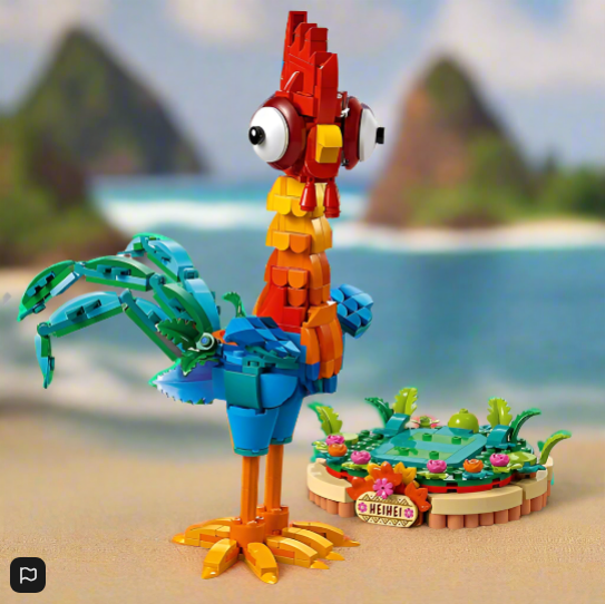 Disney LEGO  43272 Moana 2 Heihei Set