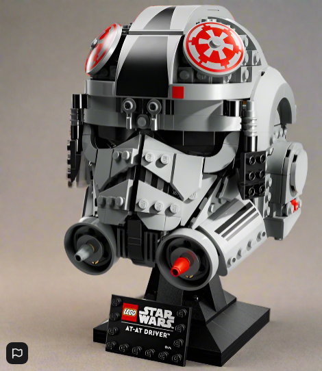 Star Wars LEGO 75429 AT-AT Driver Helmet Set for Adults