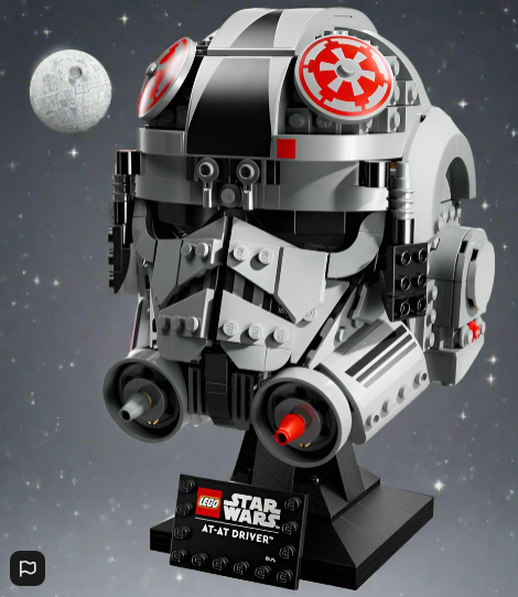Star Wars LEGO 75429 AT-AT Driver Helmet Set for Adults