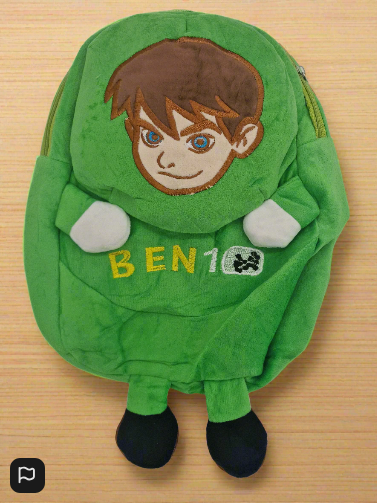 Ben 10 Soft And Fluffy Childrens Bag