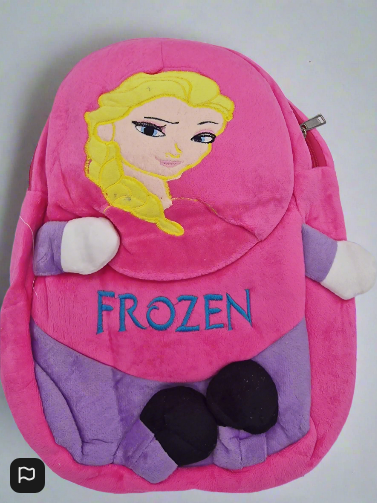 Frozen Childrens Fluffy Bag Elsa