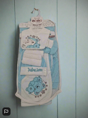Baby Comfort 11 Piece Starter Set In Blue