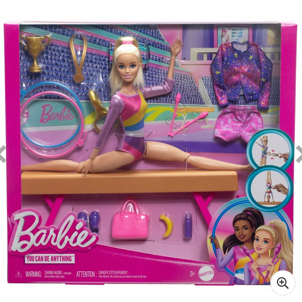 Gymnastická herní sada Barbie