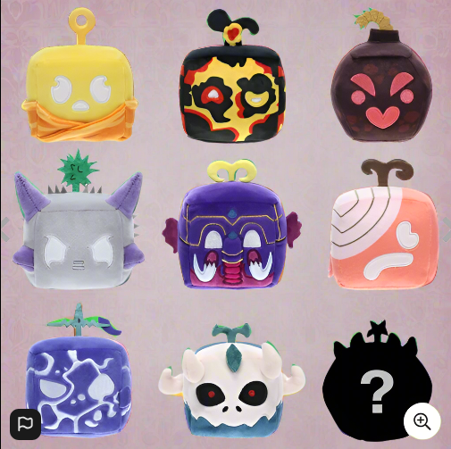 Blox Fruits Plush Mystery Series 2 10cm Assorted Styles 1 Supplied