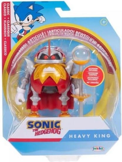Sonic The Hedgehog 4-inch Heavy King Action Figure with Sceptre