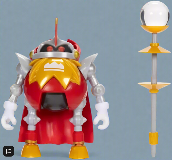 Sonic The Hedgehog 4-inch Heavy King Action Figure with Sceptre